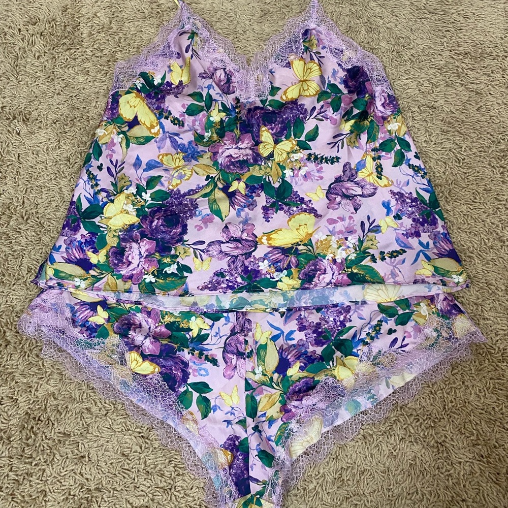 Victoria Secret Satin Set